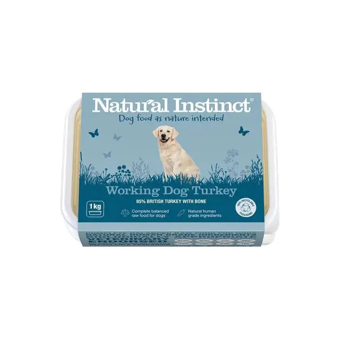 Natural Instinct Working Turkey – A Coombs Pet Centre