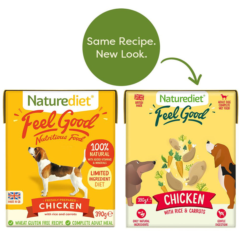 Naturediet Feel Good Chicken 390g