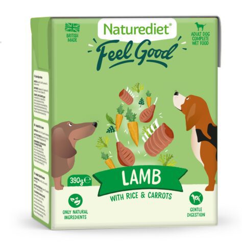 Naturediet Feel Good Lamb 390g