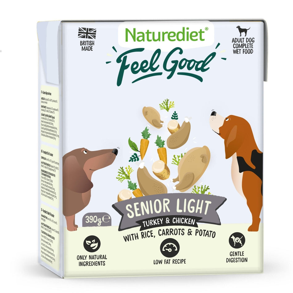 Naturediet Feel Good Senior Lite 380g