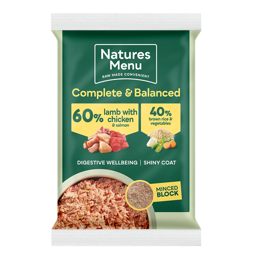 Natures Menu 60% Lamb with Chicken Dinner 300g