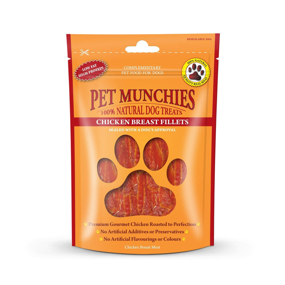 Pet Munchies Chicken Breast Fillet 100g