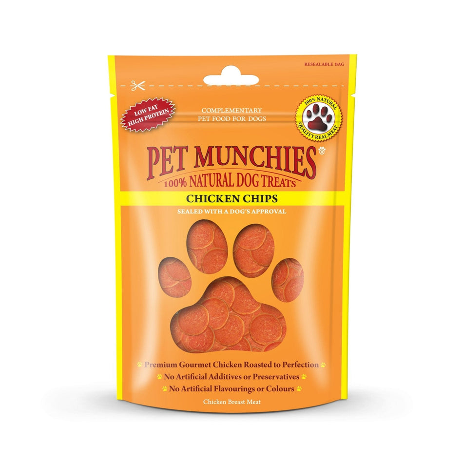 Pet Munchies Chicken Chips 100g
