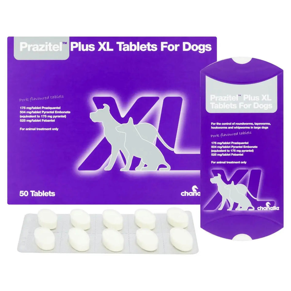 Prazitel Plus XL - Worming Tablet for Dogs ( Single Tabs )