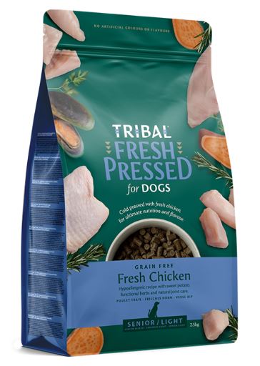 Tribal Fresh Pressed Senior/Light Chicken Dog Food