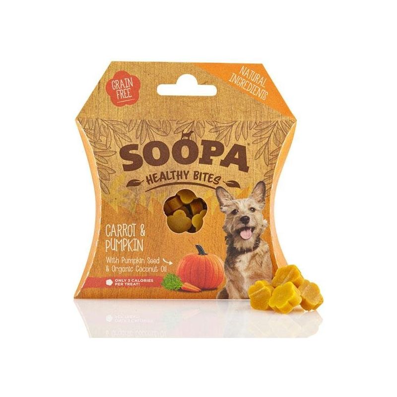 Soopa Carrot & Pumpkin Healthy Bites 50g