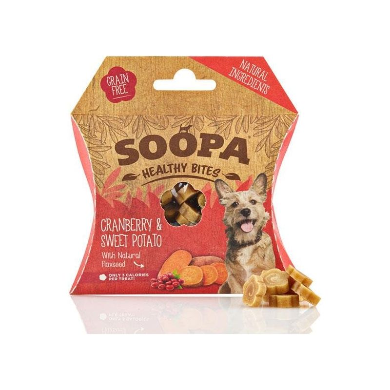 Soopa Cranberry & Sweet Potato Healthy Bites 50g