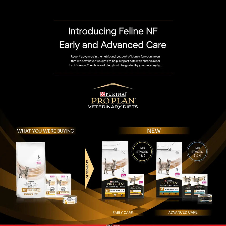 Purina Pro Plan Veterinary Diets NF Renal Function Early Care - Wet Cat Food with Chicken 10x85g