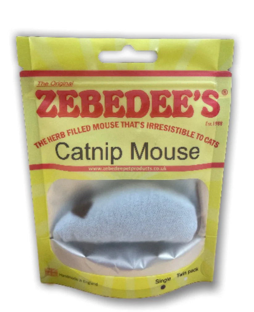 The Original Zebedee Catnip Mouse