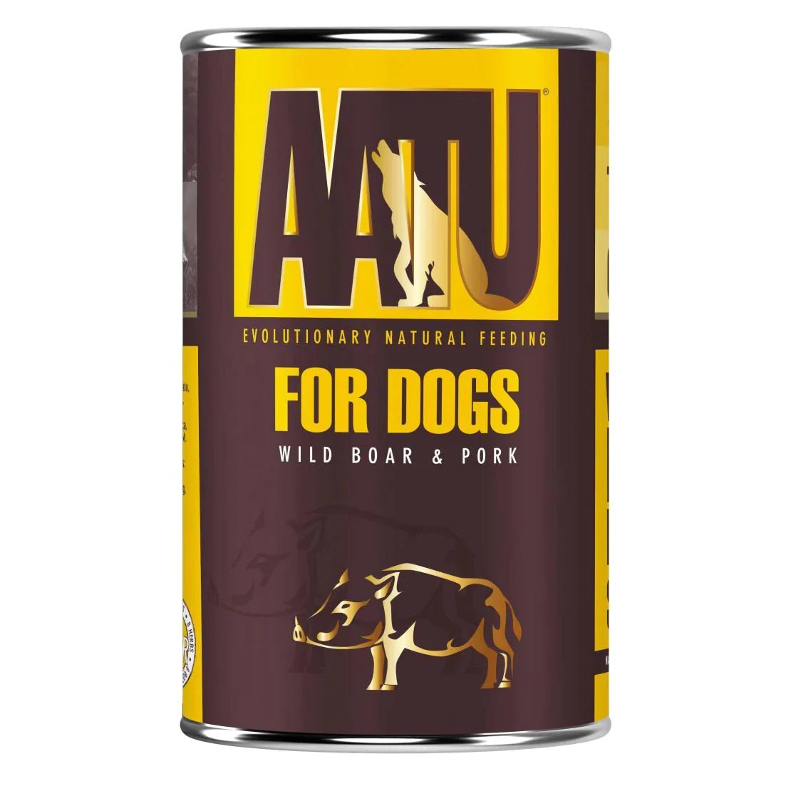AATU Wild Boar & Pork Wet Dog Food x6 - Walkies Pet Shop