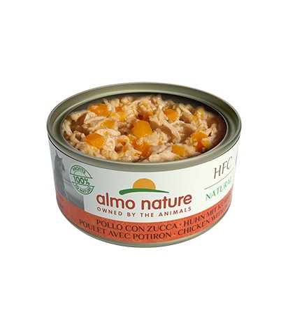 Almo Nature Chicken with Pumpkin Cat Cans 150g