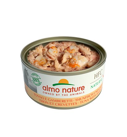 Almo Nature Tuna with Shrimp Cat Cans 150g