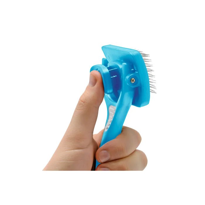 Ancol Ergo Self Cleaning Slicker Brush