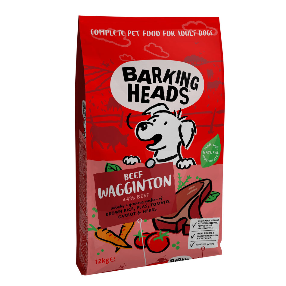 Barking Heads Beef Waggington Dog Food