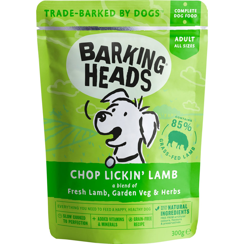 Barking Heads Chop Lickin' Lamb Wet Dog Food