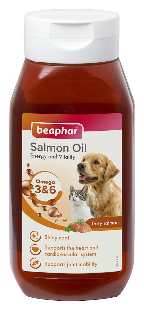 Beaphar Dog Salmon Oil Supplement For Skin & Coats