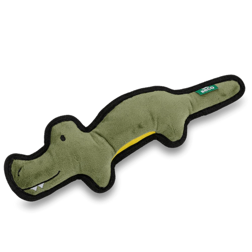 Beco Recycled Rough & Tough Crocodile Dog Toy
