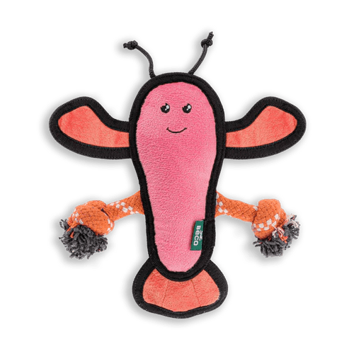 Beco Rough & Tough Recycled Lobster Dog Toy