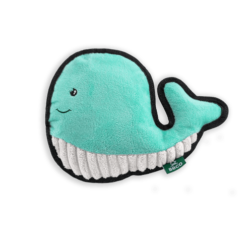 Beco Rough & Tough Recycled Whale Dog Toy
