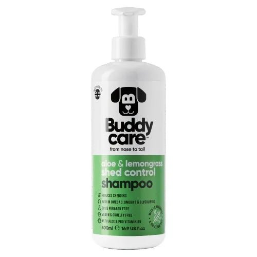 Buddycare Dog Shed Control Aloe Vera Dog Shampoo