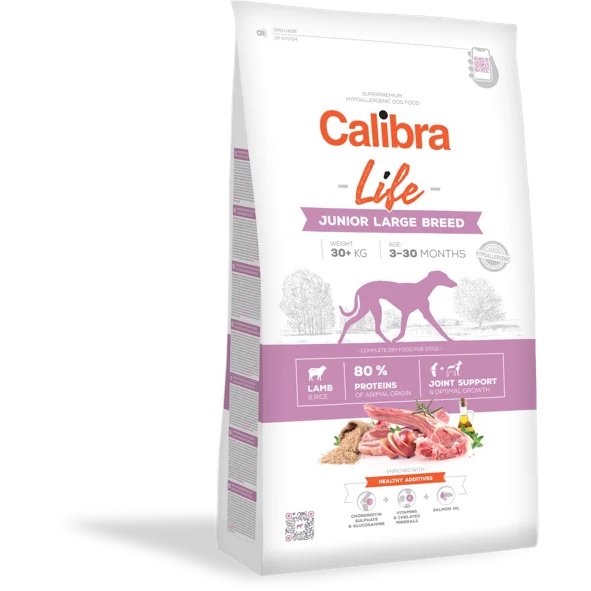 Calibra Dog Life Junior Large Breed Lamb