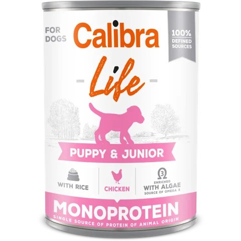 Calibra Dog Life Puppy & Junior Chicken & Rice