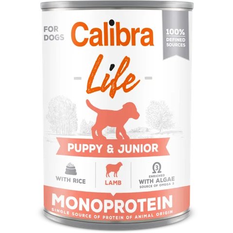 Calibra Dog Life Puppy & Junior Lamb & Rice
