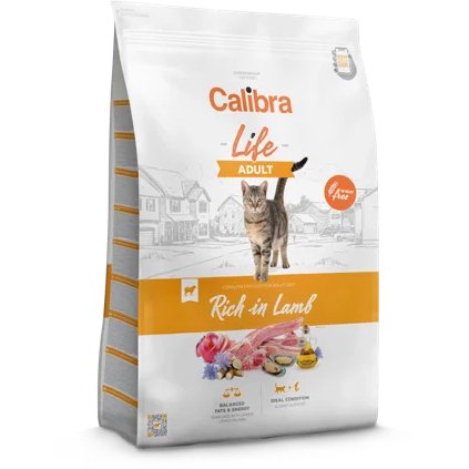 Calibra Life Adult Lamb Cat Food