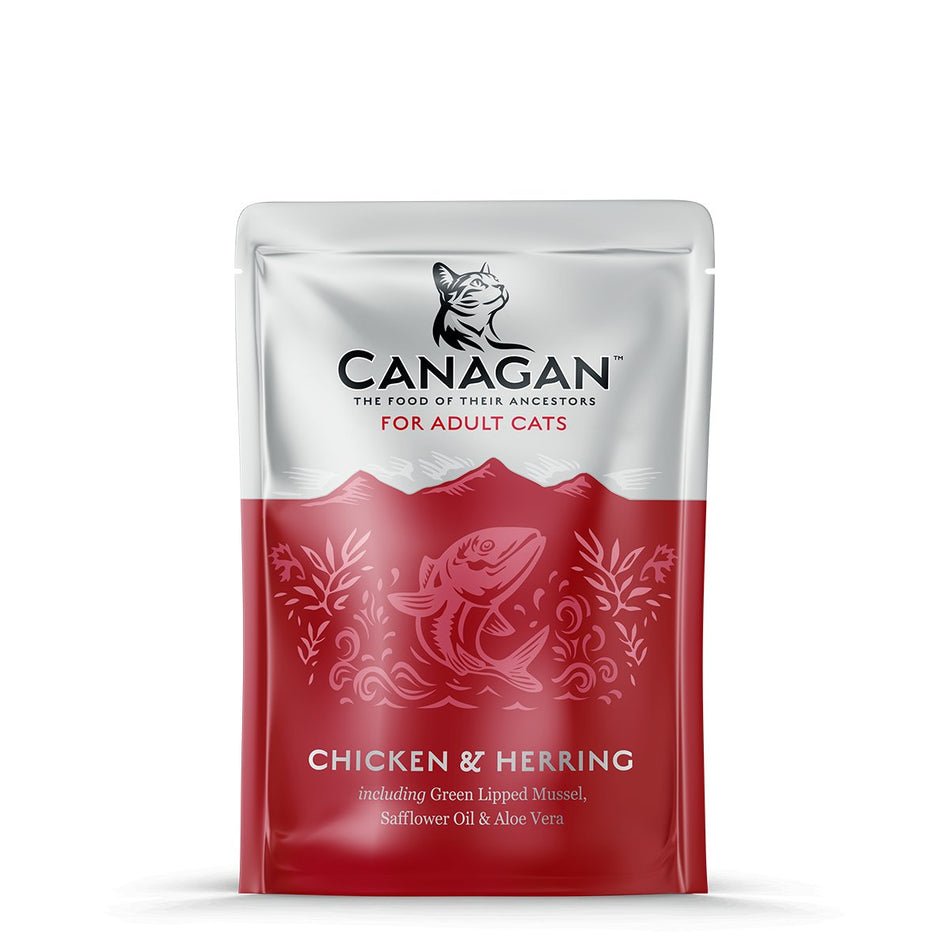 Canagan Chicken and Herring Cat Pouches