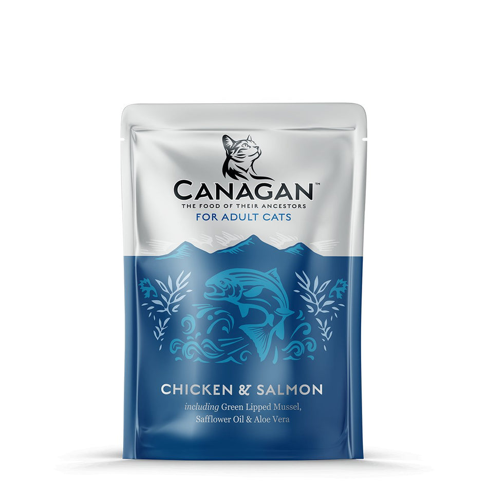 Canagan Chicken and Salmon Cat Pouches