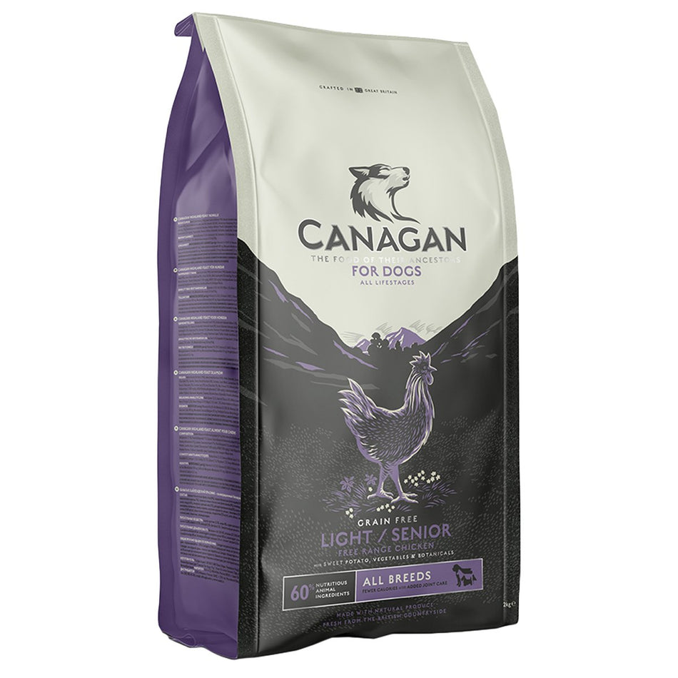 Canagan Light and Senior Grain Free Dog Food