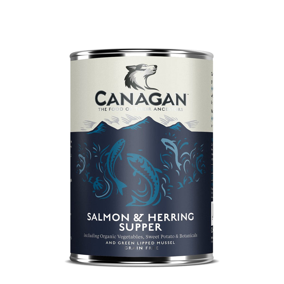 Canagan Salmon & Herring Supper Wet Dog Food 400g