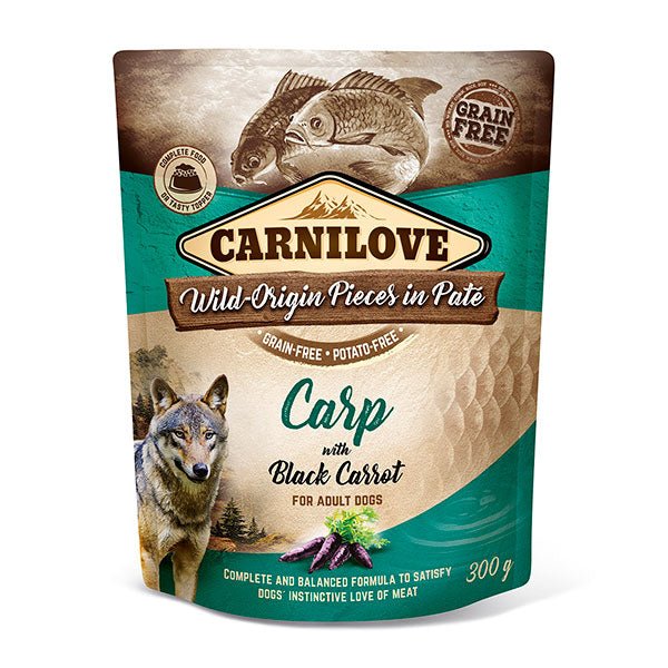 Carnilove Carp with Black Carrot Dog Food 300g
