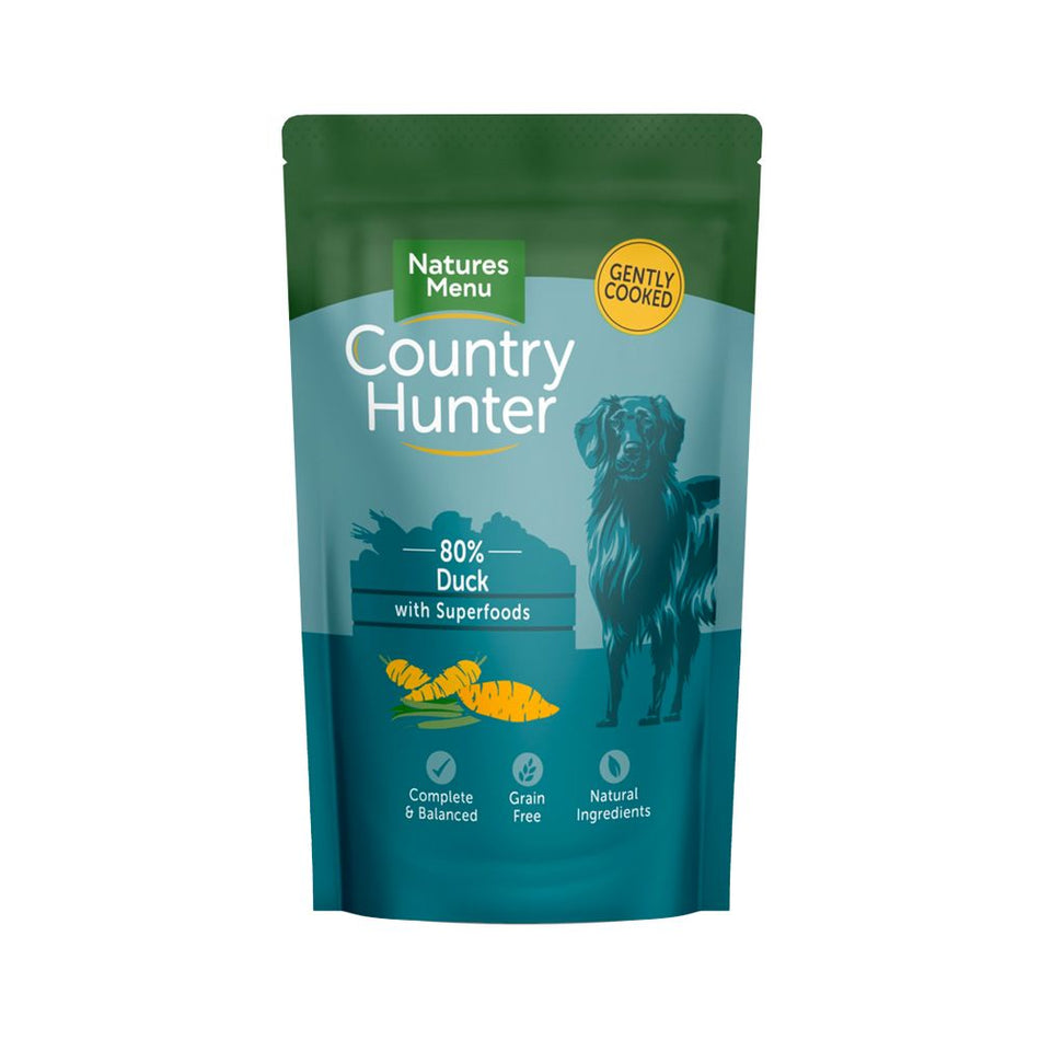 Country Hunter Duck Dog Pouches 150g