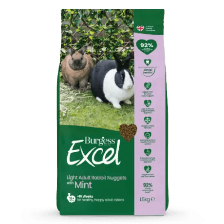 Excel Adult Light Rabbit Nuggets with Mint