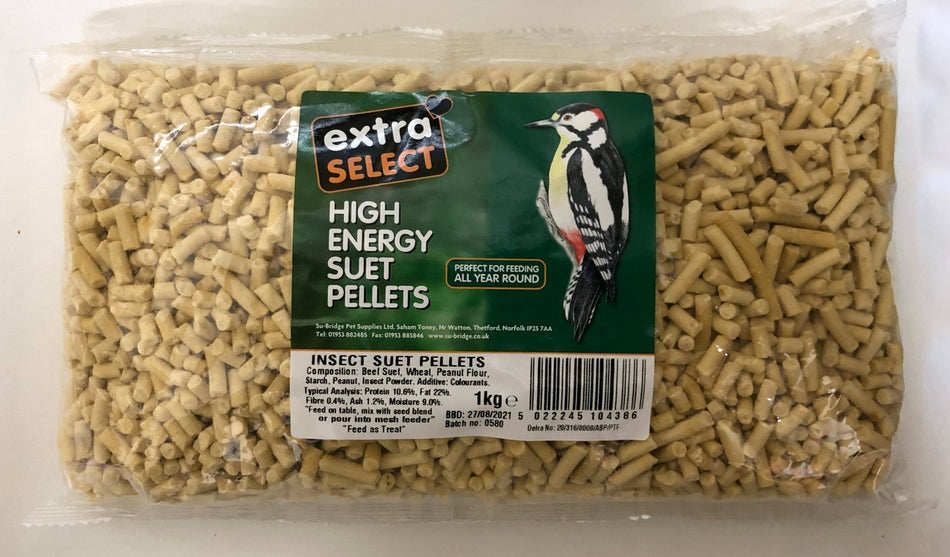 Extra Select Suet Pellet - Insects 1kg