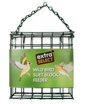 Extra Select Wild Bird Suet Block Feeder