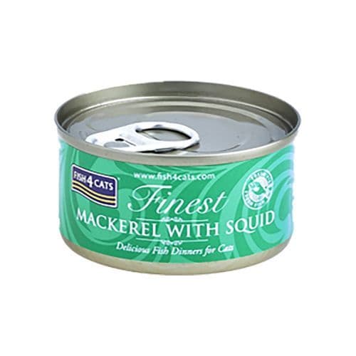 Fish4Cats Mackerel with Squid Wet Cat Food