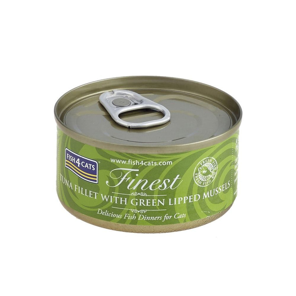 Fish4Cats Tuna Fillet with Green Lipped Mussel Wet Cat Food