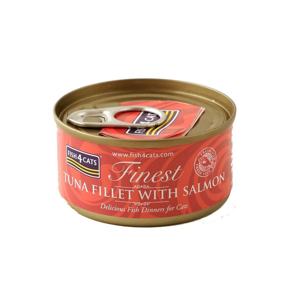 Fish4Cats Tuna Fillet with Salmon Wet Cat Food