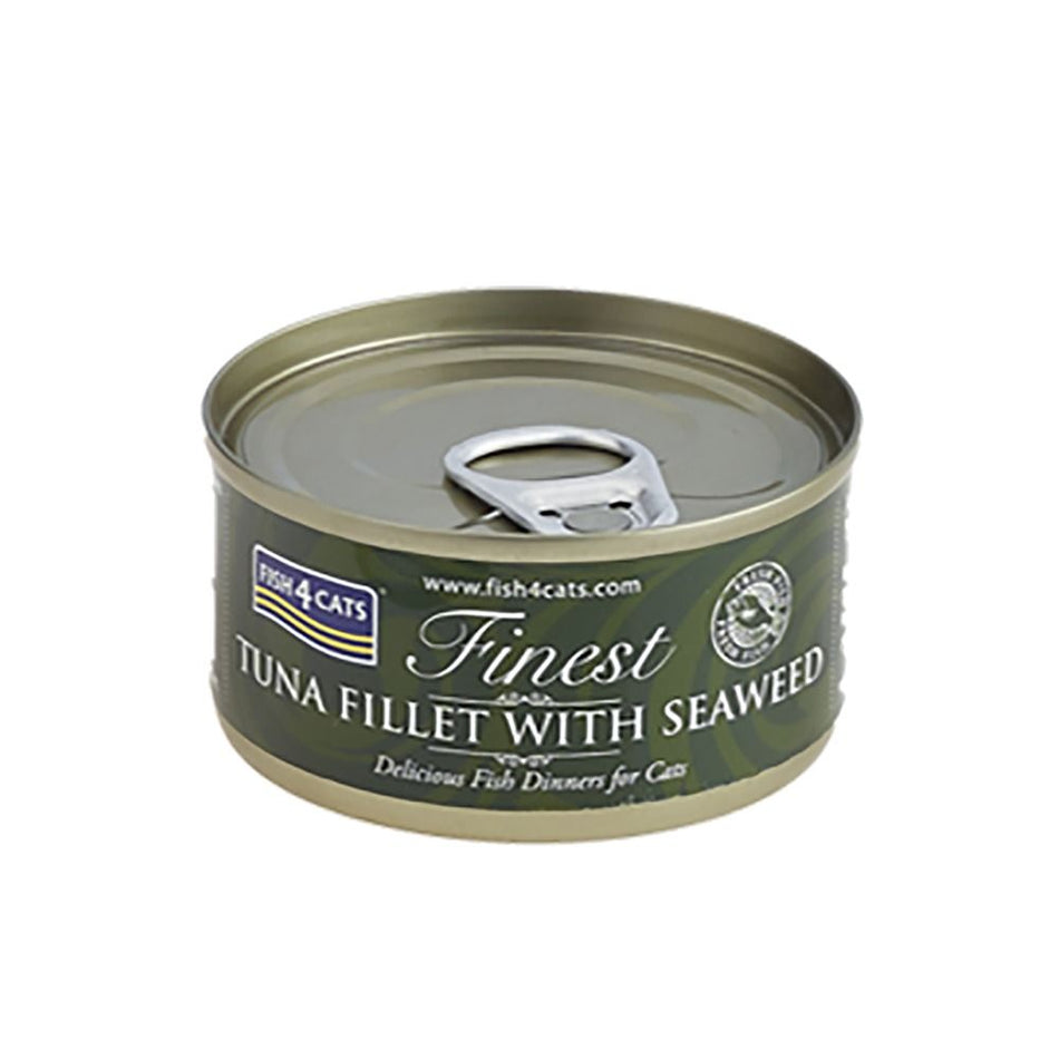 Fish4Cats Tuna Fillet with Seaweed Wet Cat Food