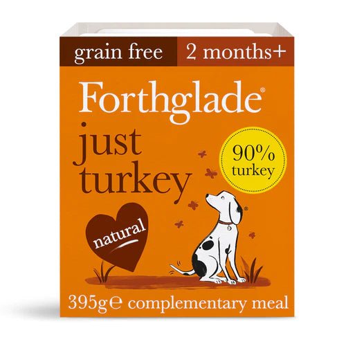 Forthglade Just Turkey Wet Dog Food 395g
