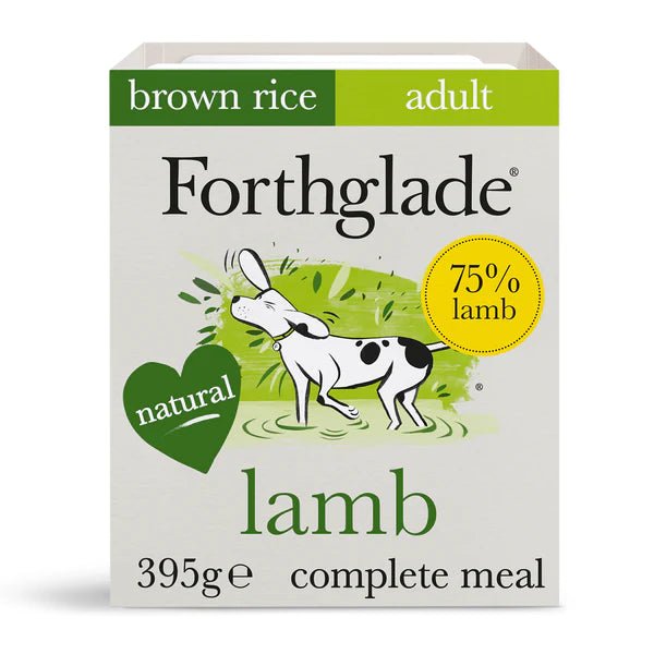 Forthglade Lamb with Brown Rice Wet Dog Food 395g
