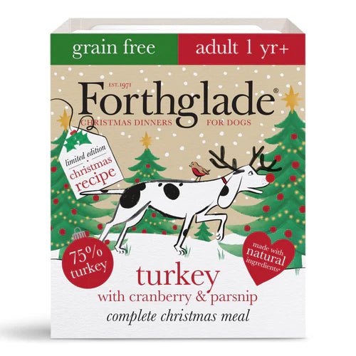 Forthglade Limited Edition Christmas Dinner Wet Dog Food 395g