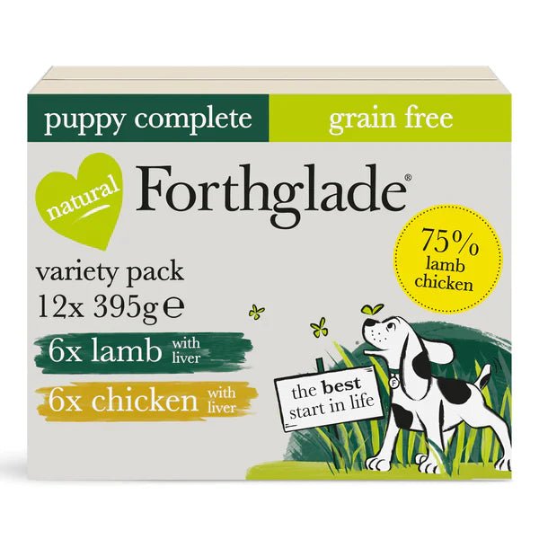 Forthglade Puppy Multipack with chicken & lamb 12pk