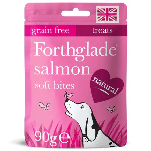 Forthglade Salmon Soft Bite Dog Treats 90g