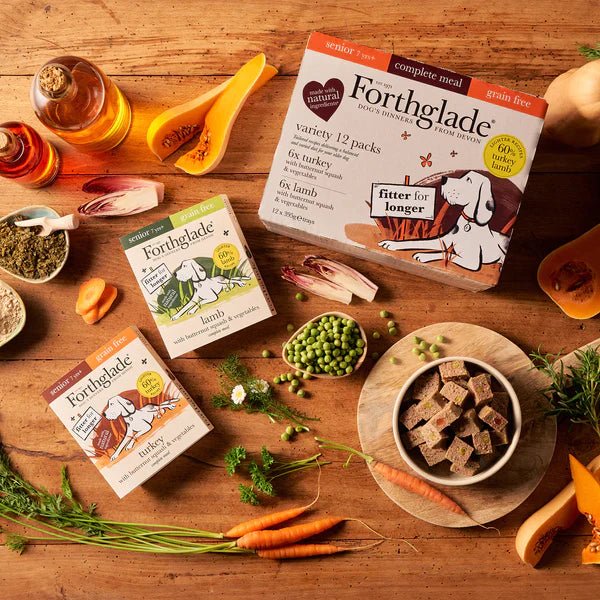 Forthglade Senior Multipack with turkey, lamb & vegetables 12pk