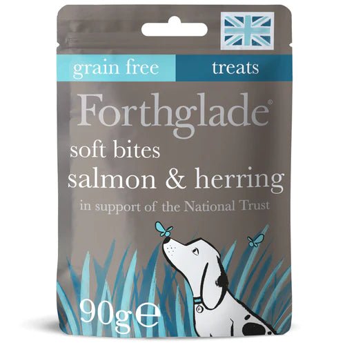 Forthglade Soft Bite Salmon with Herring Dog Treats 90g