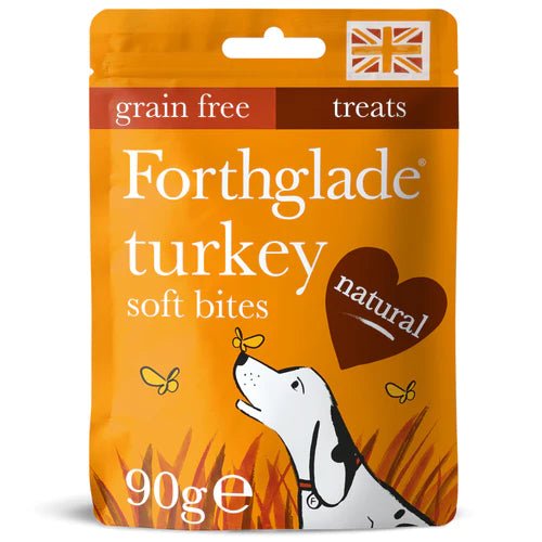 Forthglade Turkey Soft Bite Dog Treats 90g