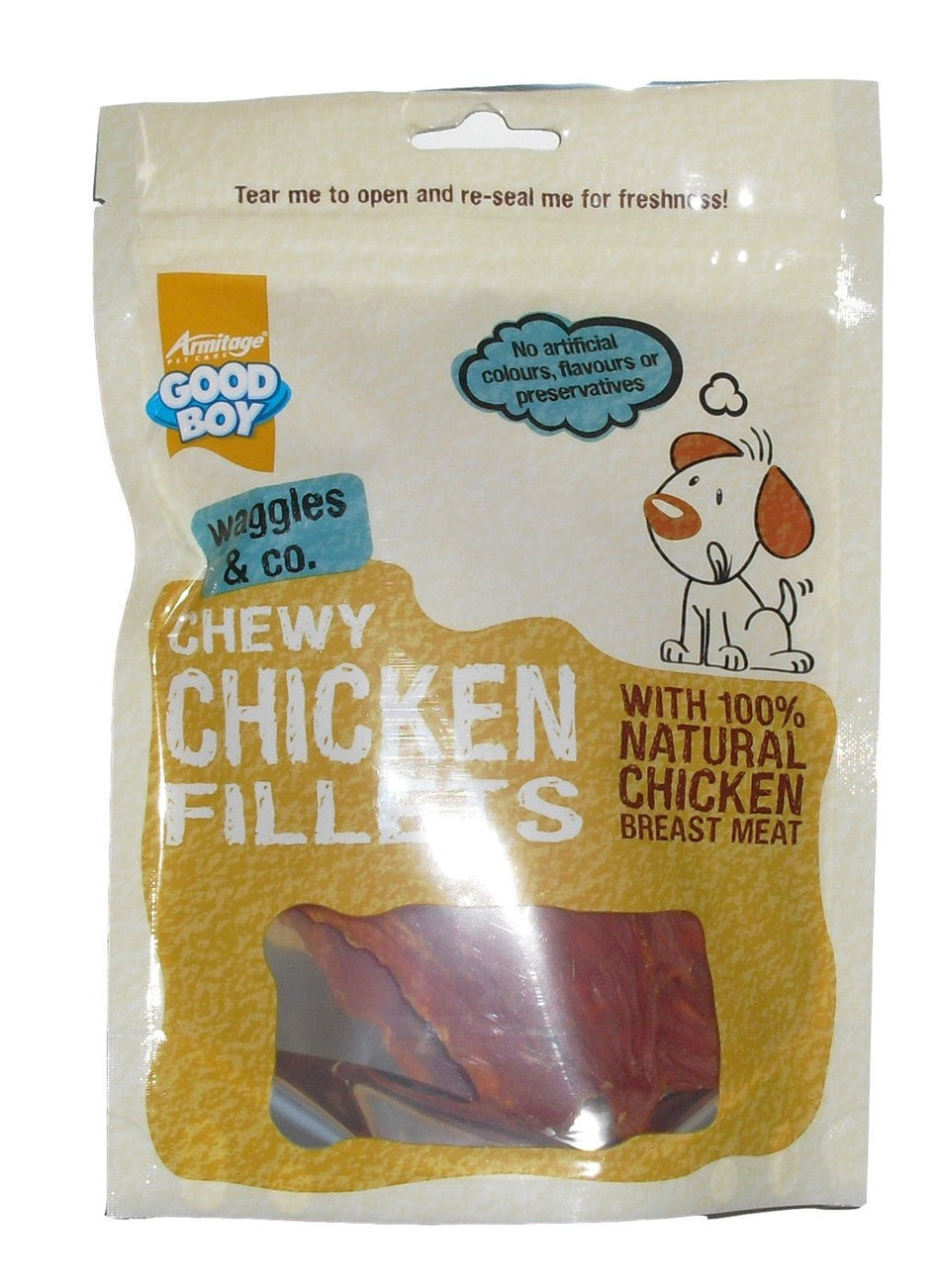 Good Boy Chewy Chicken Fillets 80g